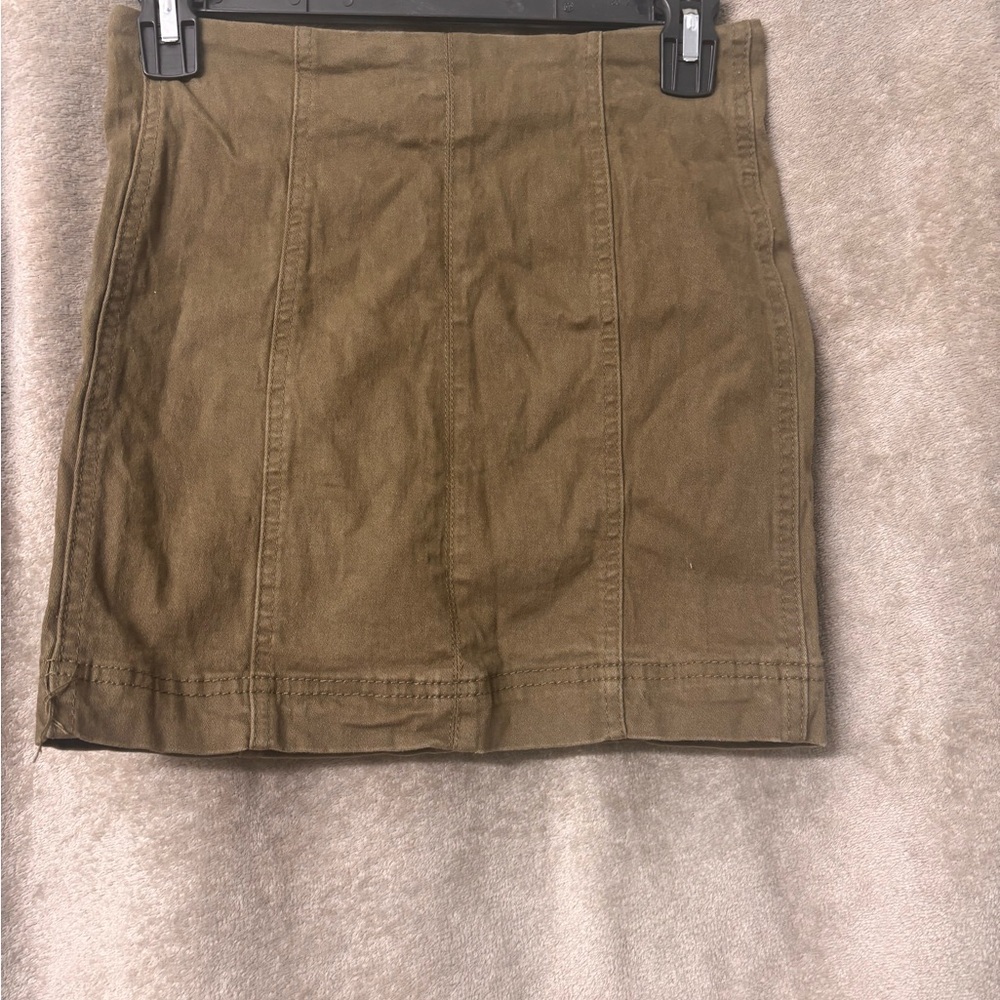 Stylish Tan Kids Skirt